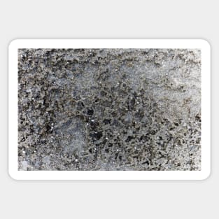 Rough Seaside Rock Texture Sticker